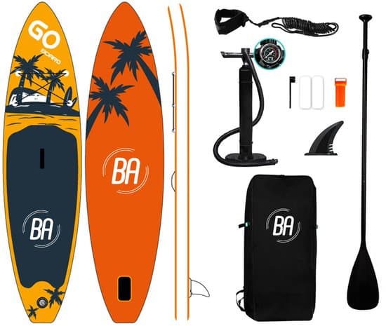 Best Active SUP Premium / Draagtas / Verstelbare, 335×81 cm, max 150 kg
