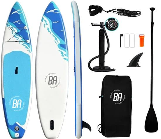 Best Active SUP Premium / Draagtas / Verstelbare, 335×81 cm, max 150 kg