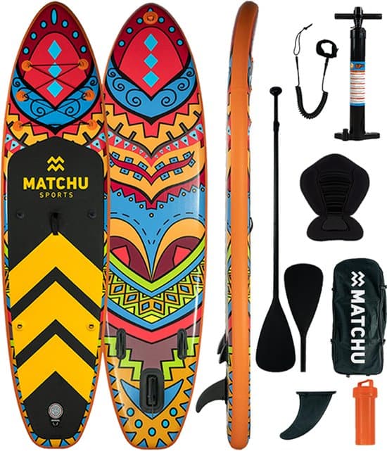 Matchu Sports SUP Deluxe Premium kwaliteit, 320×81 cm
